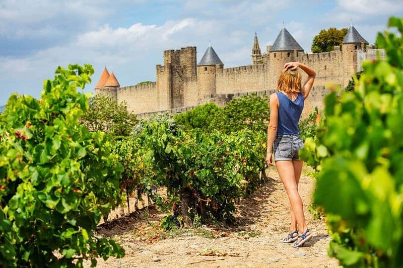 Visite à pied de Carcassonne avec audioguide sur votre smartphone