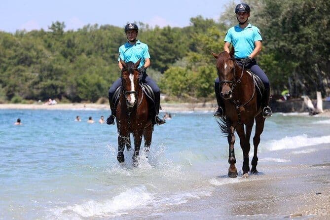 Randonnée à cheval à Antalya, sur la plage et dans la forêt