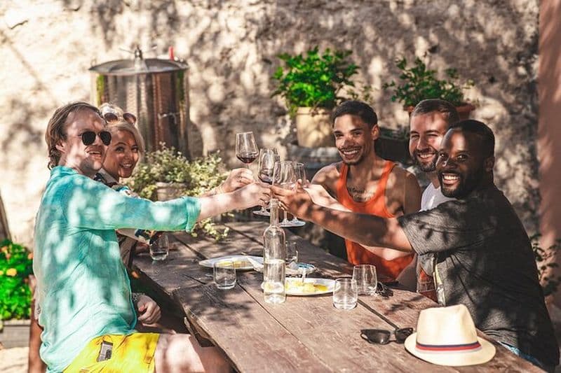 De Split: cascades de Krka, visite de dégustation de plats et de vins