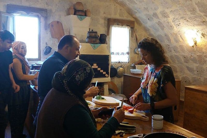 Cours de cuisine du soir en Cappadoce avec un local