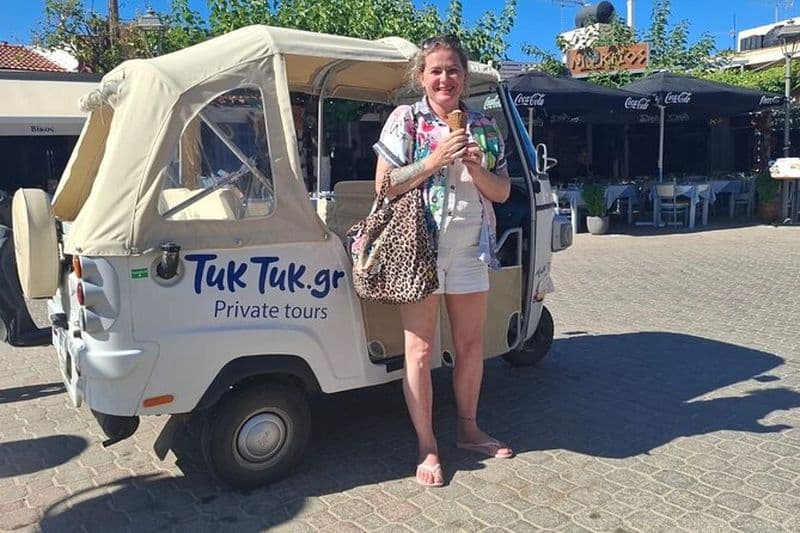 Aventure Tuk Tuk de 3 heures de Malia à Hersonissos