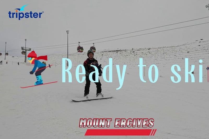 Excursion quotidienne de ski et de snowboard à Kayseri depuis les hôtels de Cappadoce