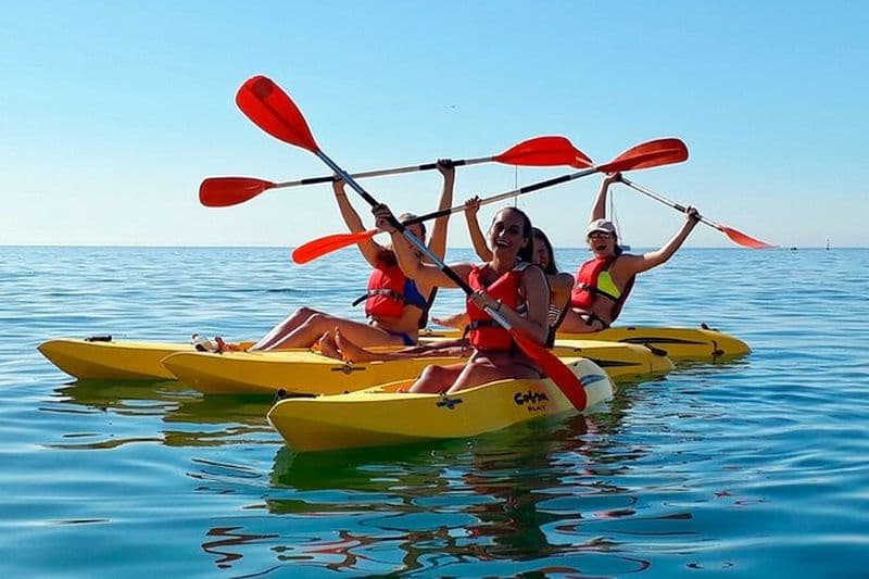 Aventure de groupe en kayak de mer panoramique à Cascais