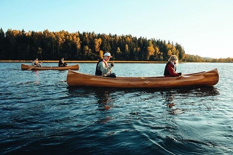 Tour de canoë guidé au lac Plateliai