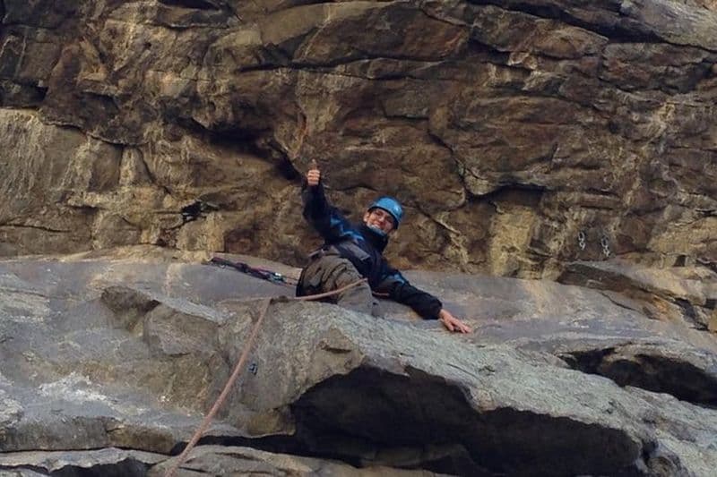 Introduction à l'escalade en plein air