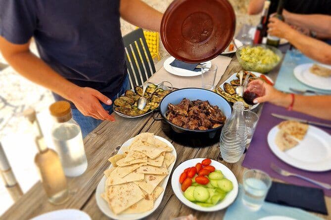 Cours de cuisine sur l'île de Brac