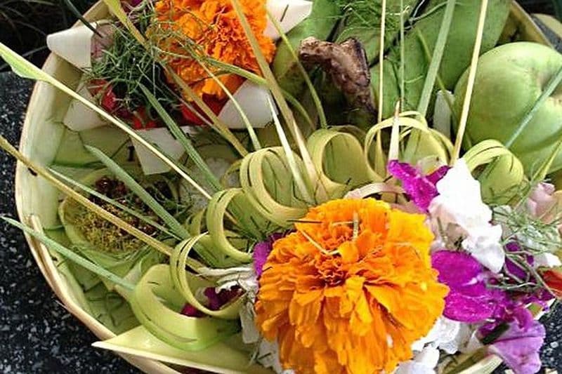 Classe de tissage de Bali: Artisanat de feuille de palmier Lontar