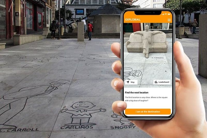 Visite autoguidée d'une chasse au trésor et de sites touristiques de La Corogne