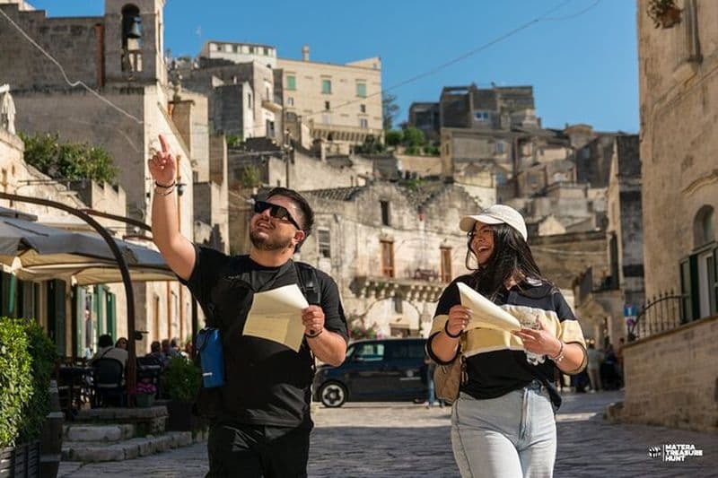 Chasse au trésor dans les Sassi de Matera