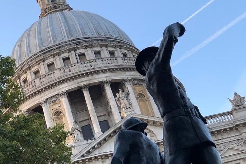 HMS Belfast et visite à pied en temps de guerre à Londres Blitz