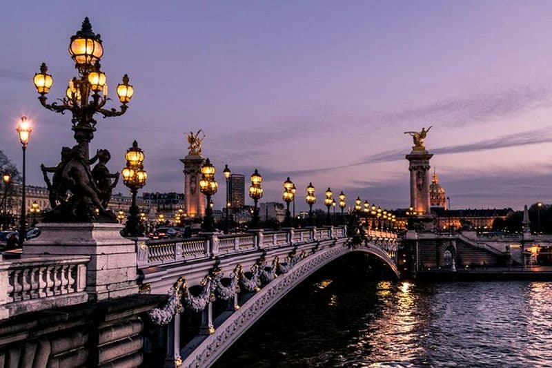 Photographie du pont Alexandre III