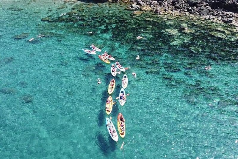 Cabo de Gata Kayak et plongée en apnée dans le récif des sirènes