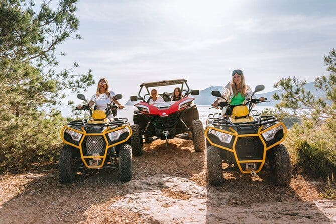 Excursion en quad en VTT à Santa Eulalia à Ibiza