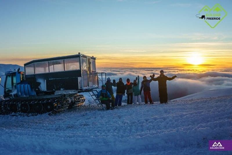 Ski Cat et Freeride à Drahobrat