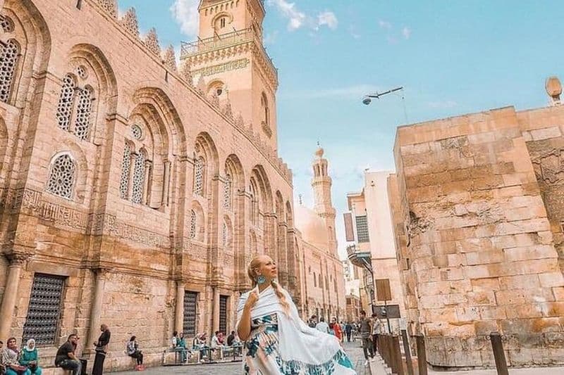 Visite à pied de la rue El-Moez incluant la mosquée Al Azhar.