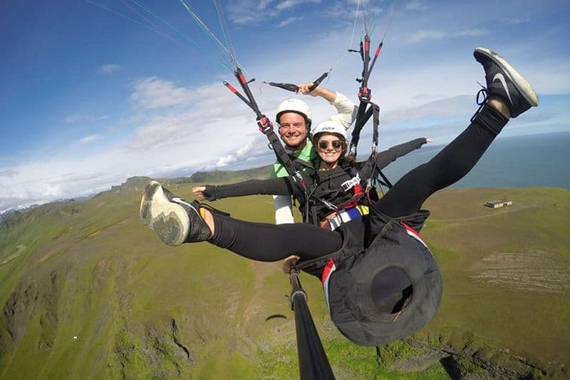 Billet Vols en parapente en tandem au départ de Vik