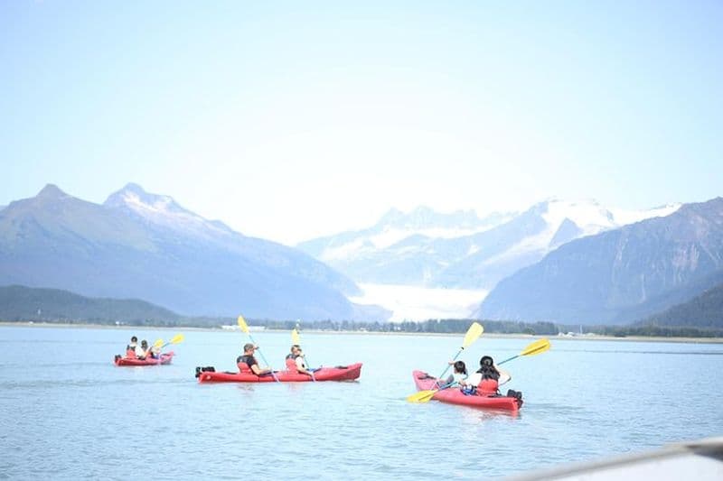 Glacier de Mendenhall View Kayak de mer