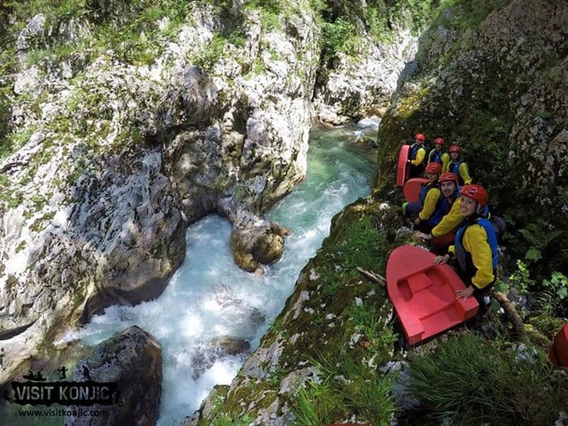 Canyoning rivière Rakitnica