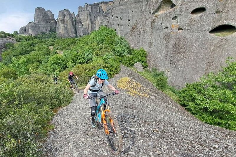 Tour en vélo de montagne électrique Meteora Trails