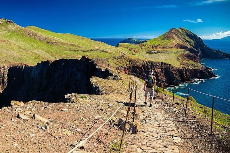 Visite à pied du sentier Vereda da Ponta de São Lourenço