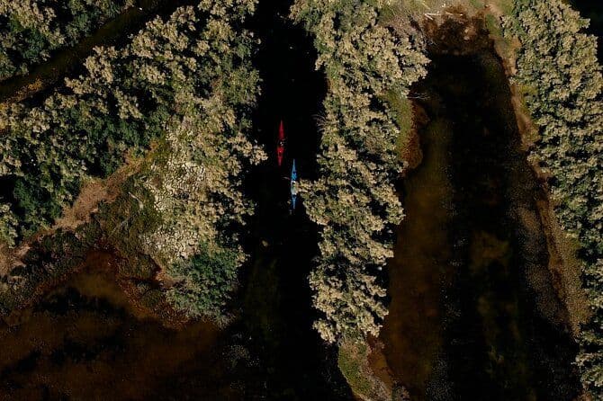 Excursion guidée pour petits groupes en kayak dans la Valle da Pesca