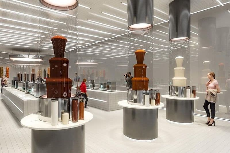 Visite de la maison du chocolat Lindt à Zurich