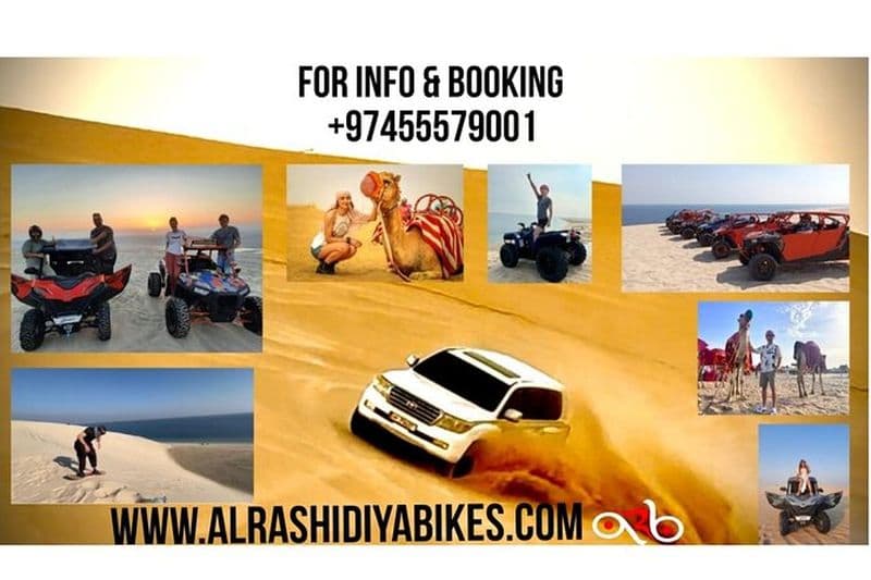 Desert Safari Dune Bashing Camel Ride Sand Surfing Atv ou Buggy