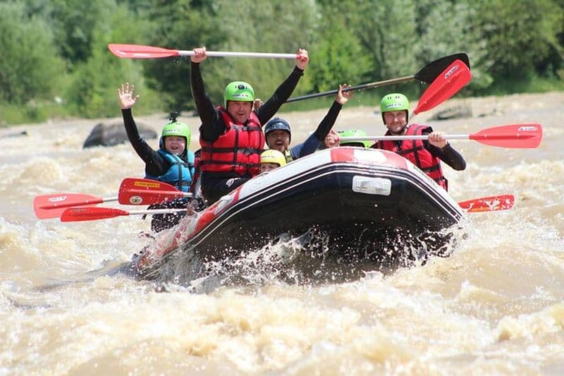Rafting sur la rivière Buzau