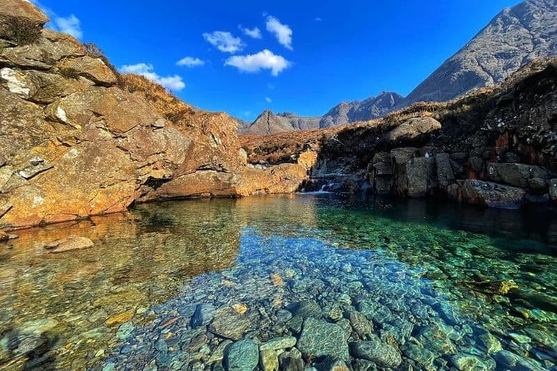 Excursion d'une journée à l'île de Skye et aux Fairy Pools au départ de Portree