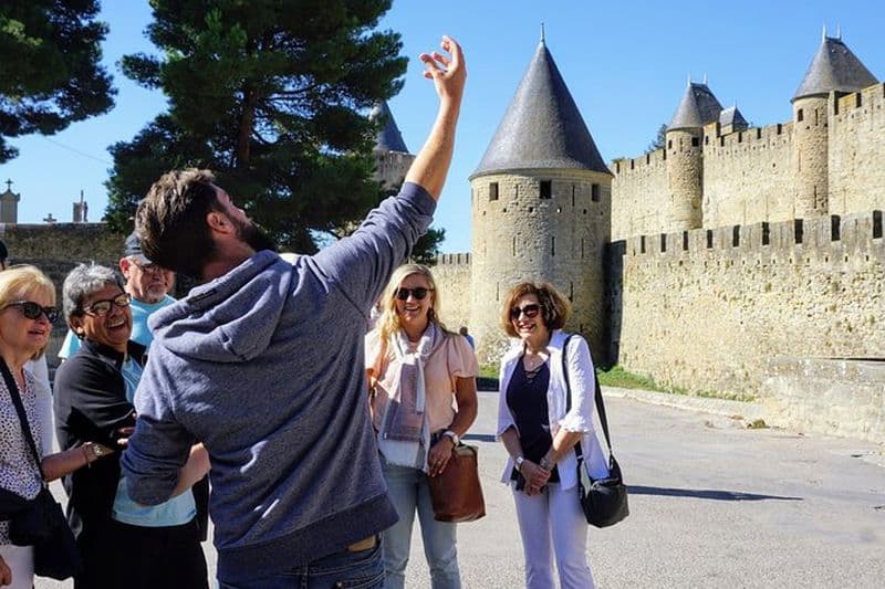 Visite guidée privée de la cité de Carcassonne