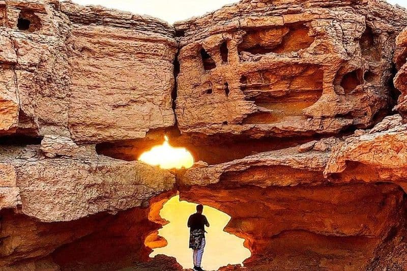 Tour du bord du monde au départ de Riyad, prise en charge privée en voiture 4x4