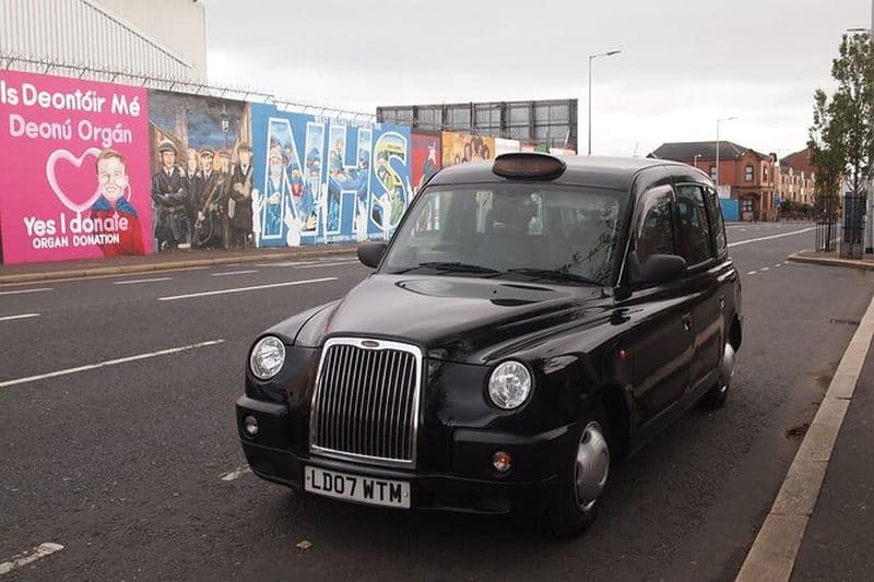 Visite emblématique du taxi noir de Belfast