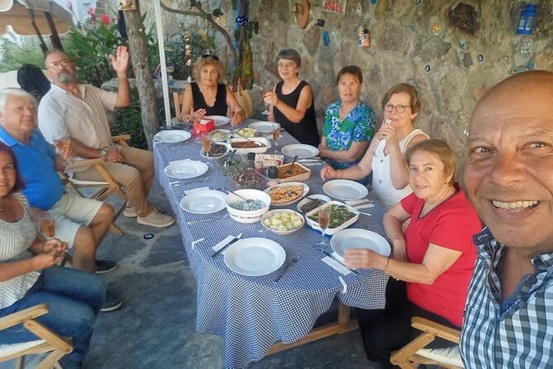 Cours de cuisine Bodrum avec couple local