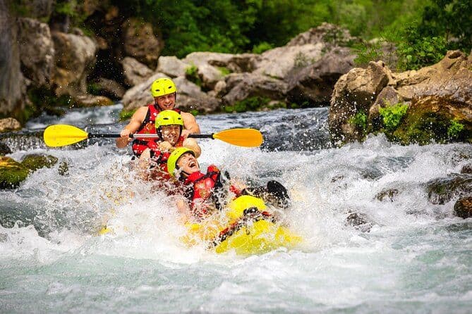 Rafting extrême au départ de Split