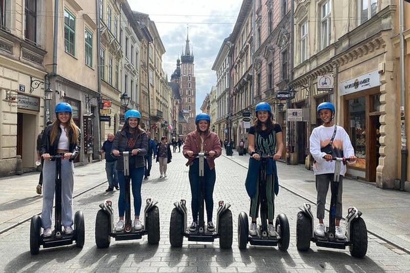 Visite de la vieille ville en Segway de 120 minutes à Cracovie