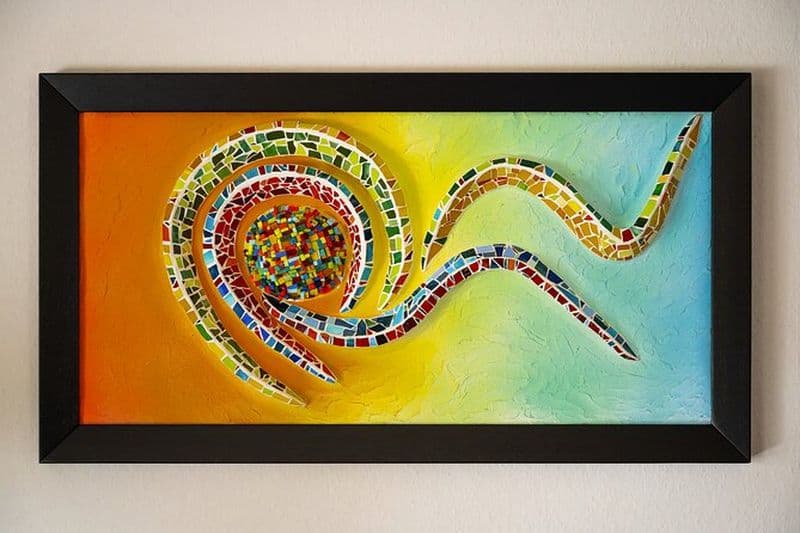 Cours de création mosaïque en atelier pratique pour faire connaissance