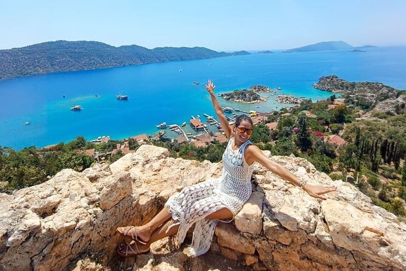 Kas à Kekova Excursion aventure voile, natation et tuba