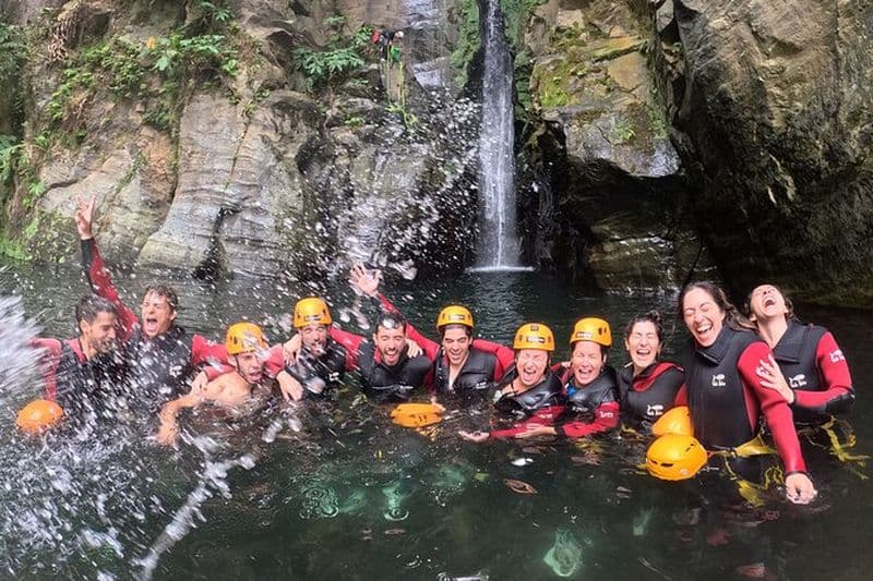 Canyoning à Salto do Cabrito (Sao Miguel - Açores)