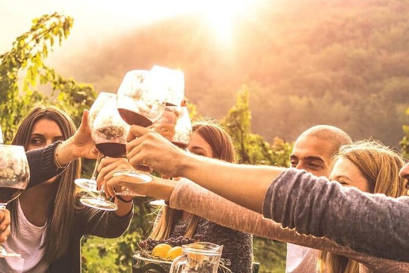 Dégustation de vin, apéritif et château de la campagne genevoise En vélo électrique