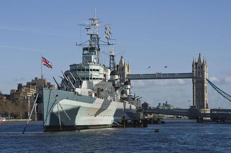 Embarquez à bord du HMS Belfast et découvrez la visite des plus de 30 sites de Londres