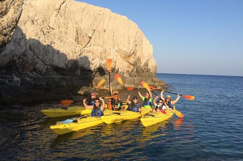 Rhodes Sea Kayak Aventure petits groupes incl.Transfert et collation