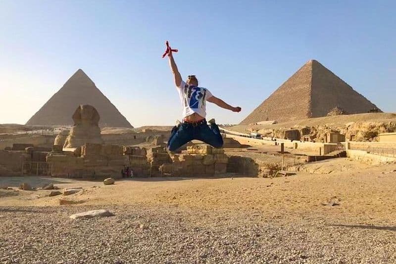 Visite des pyramides, du sphinx, de l'ancien Caire islamique, y compris un bateau à voile en felouque