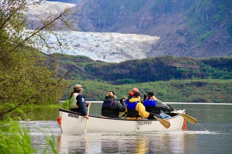 Canoë-kayak du glacier Mendenhall et randonnée Juneau
