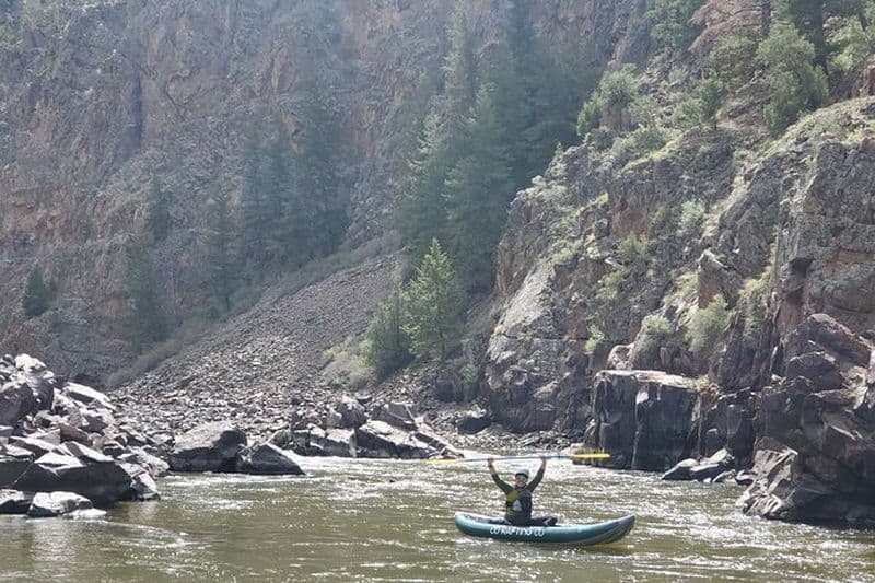 Kayak Gorgeous Upper Colorado River - demi-journée