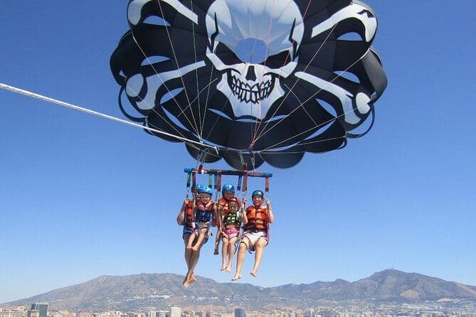 Parachute ascensionnel Benalmadena - Les vols les plus hauts de la Costa