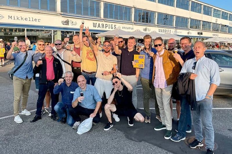 Promenade de la bière artisanale de Copenhague à Vesterbro