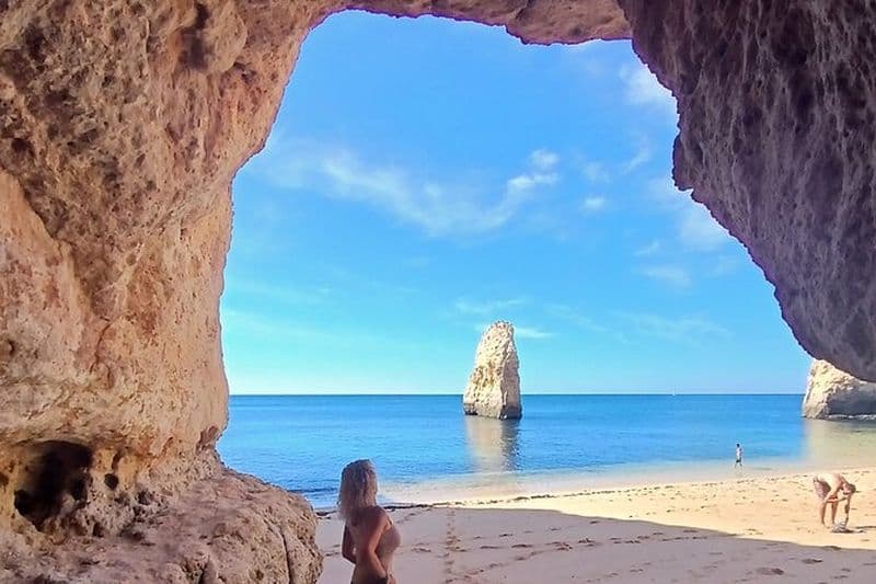 Tour en vélo électrique : sentier Sete Vales Suspensos (Marinha et Benagil)