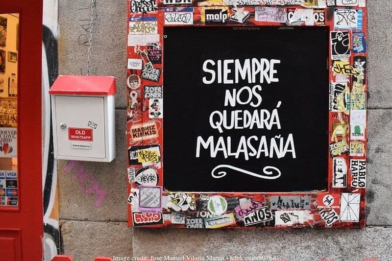 Visitez le quartier de Malasaña à Madrid : visite privée à pied