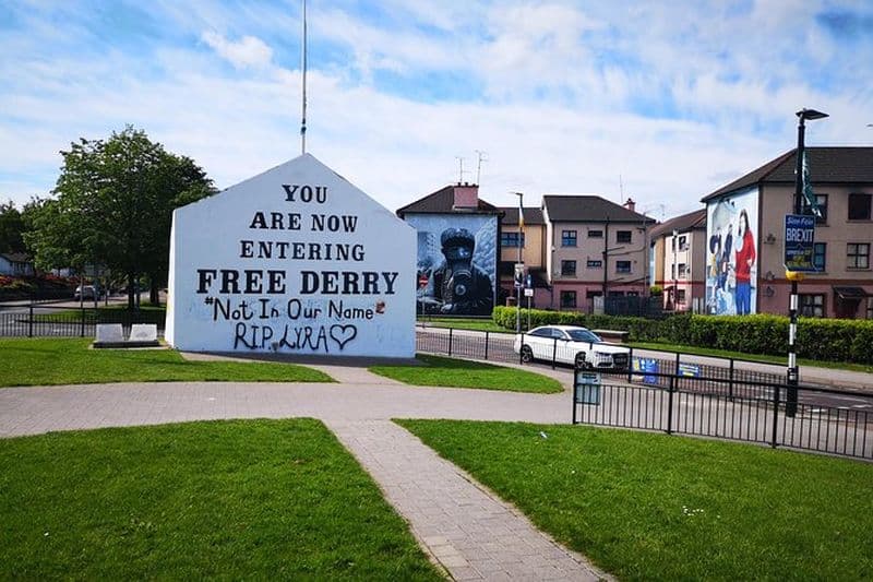 Derry City : visite à pied des troubles du Bogside
