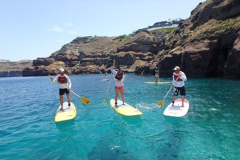 Santorin : Yoga et Stand-Up Paddleboard ( SUP ) Expérience